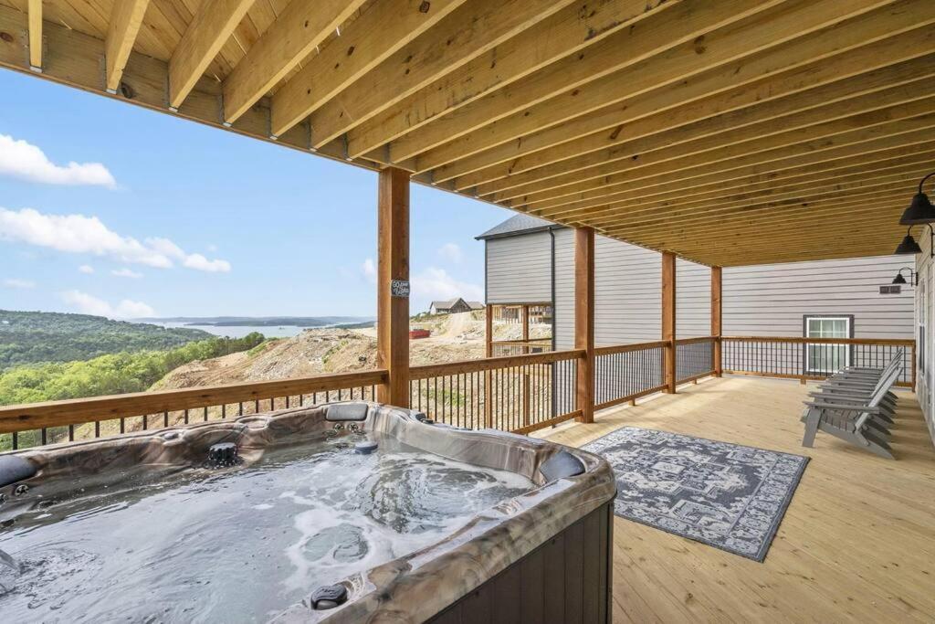 בראנסון The Lake Fish-Amazing Views-Sleeps 24-Indoor-Outdoor Pools מראה חיצוני תמונה